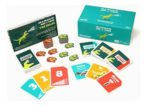 Exploding Kittens Llc On A Scale Of One To T-rex Juego