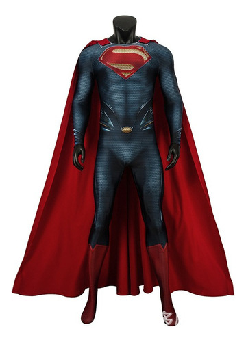 Superman Hombre De Acero Cos Superman Kent Mono Disfraz