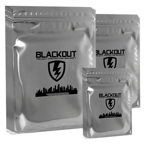 Blackout Faraday Cage Emp Bolsas Premium Ultra Gruesas Kit .