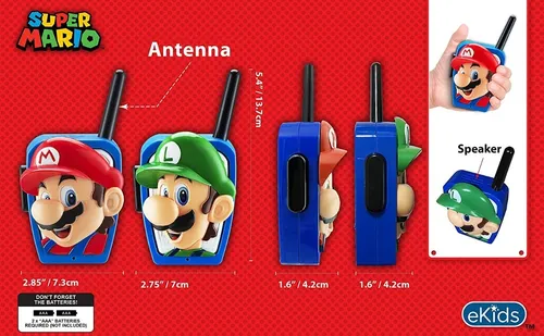 Walkie Talkies Mario Bros