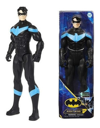 Figura Dc 30 Cm Articulado Nightwing Coleccion Batman Heroe