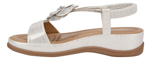 Sandalia Dama Vi Line Confort Con Brillos 1190075