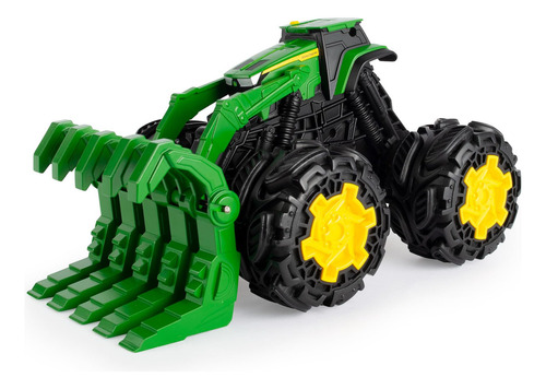 John Deere Monster Treads Juguete Tractor Neumáticos Y Son