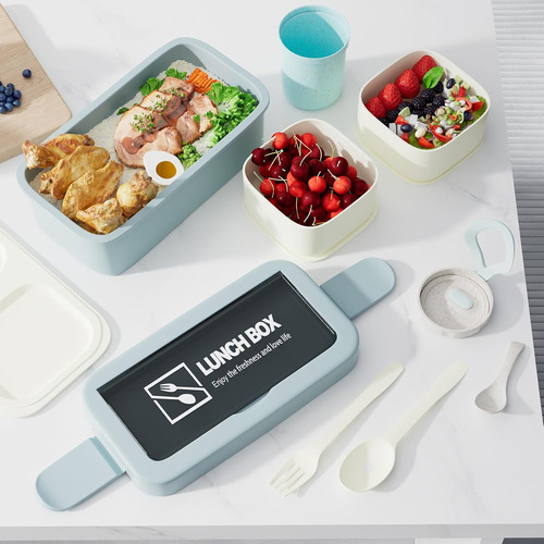 Lonchera Bento Para Niños, Lonchera Bento A Prueba De Fugas