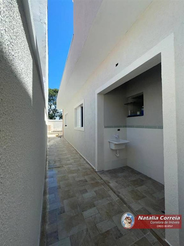 Imagem 2 de 17 de Casa Nova Com Piscina Em Itanhaém - Ita3702