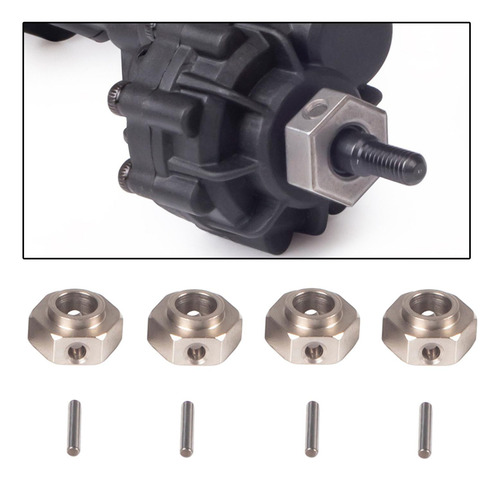 Adaptador De Cubo Hexagonal De 12 Mm Accesorio De Modelo Rc