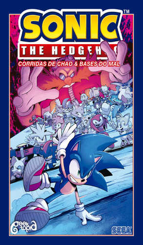 Sonic The Hedgehog  Vol. 9, De Evan Stanley. Editora Geektopia, Capa Mole Em Português