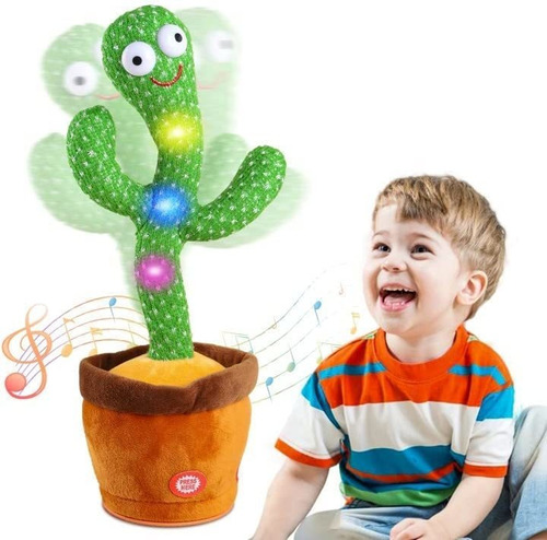 Juguetes Para Bebés Bailando Cactus Parlante Para Niñ...