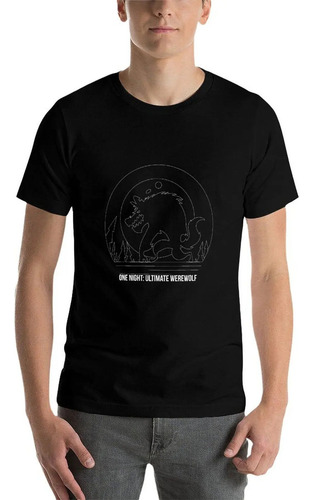 One Night Ultimate Werewolf Minimalist Line Art - Gráfico In