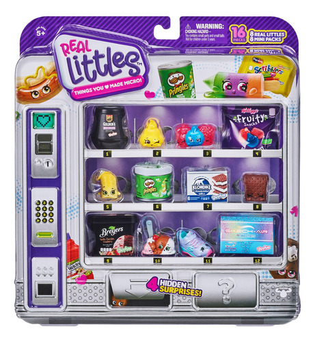 Shopkins Real Littles Shopper Pack | 8 Real Littles Plus 8 .