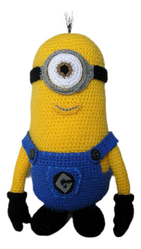 Minion Stuart - Muñeco - Amigurumi -tejido A Crochet 