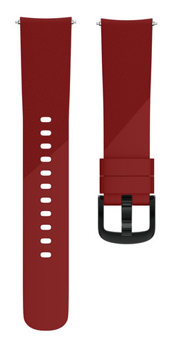 Case De Silicone + Pulseira Para Galaxy Watch Active 1 E 2 Cor Bordô