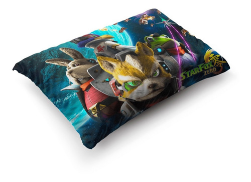Imagen 4 de 5 de Funda De Almohada Starfox 70x45cm Doble Estampado Vudú Love
