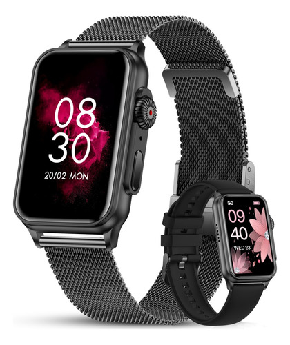 Smart Watch 1.57'' Mujer Bluetooth Llamada Impermeable