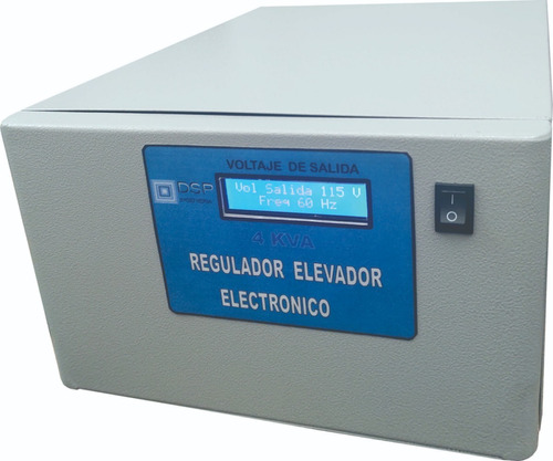 Regulador Elevador 4kva 75 Vac  135 Vac  Salida 115 Vac