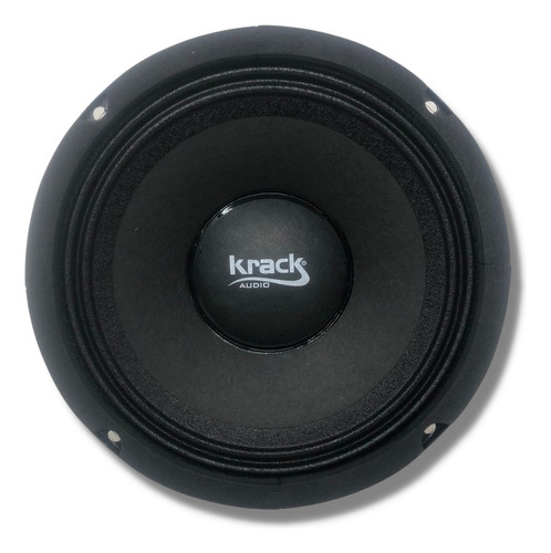 Bocina Tipo Medio Rango Krack Audio Kpa-06mr Para Carro/camioneta Color Negro 6 X 6 X 6 X 2 Unidades
