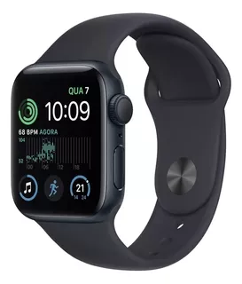 Apple Watch Se 2ª Geração Gps 40mm Caixa Alumínio Midnight