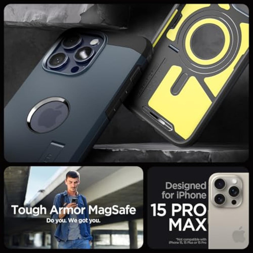 Tough Armor Magfit Projetado Para iPhone 15