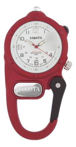 Reloj De Clip Mini Con Microluz Dakota Watch Company