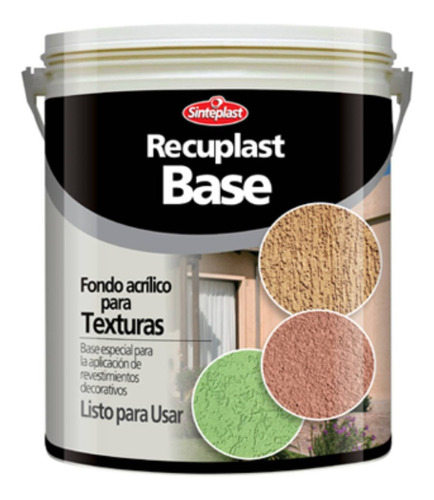 Recuplast Base Para Revestimiento X25kg 