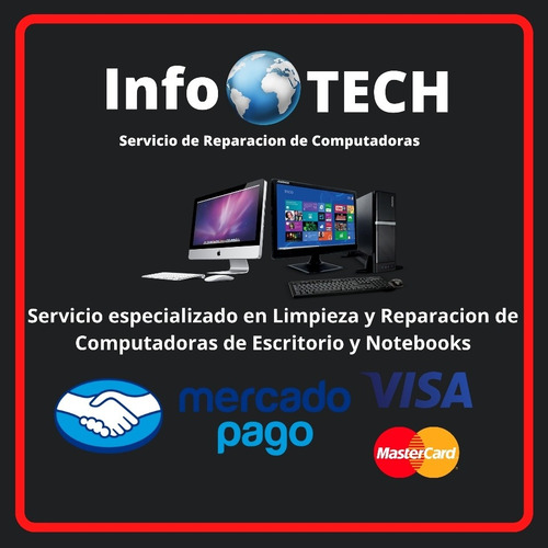 Imagen 1 de 1 de Servicio Tecnico Pc Infotech