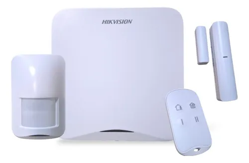 comprar Kit Alarma Domiciliaria Hikvision Sensores Sirena Teclado