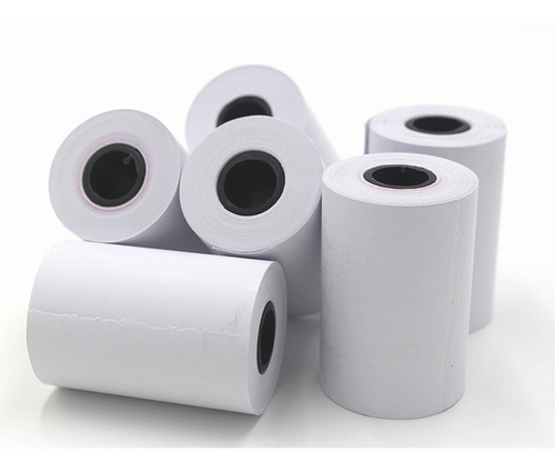 40 Rollos Papel Térmico 58mm Para Boletas Electrónicas