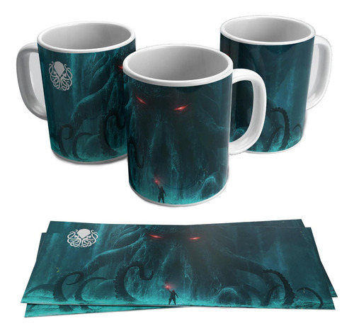 Taza Mágica 11 Oz / Lovecraft Cthulhu, M02 (1 Pz)