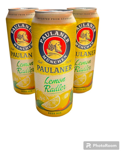 Cerveja Alemã Paulaner Lemon Radler - 6u   500ml   2.5%