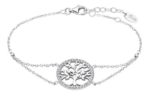 Pulsera Lp1746-2/1 Lotus Silver Mujer Tree Of Life