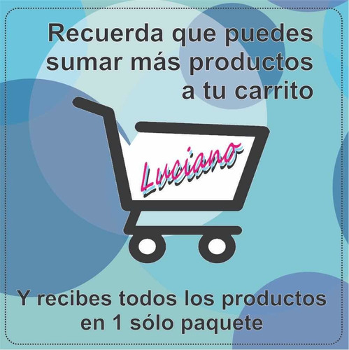 Imagen 6 de 7 de Combo Hpm: Hebilla, Pasador Y Medialuna Sold. 20mm X 100u