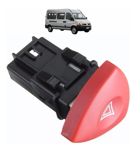 Botão Pisca Alerta Renault Master 2009 À 2013 - 8200442724