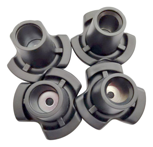 4 Piezas De Puntas De Bastón Puntas De Goma 19mm