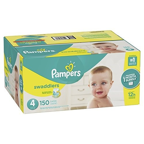 Pampers Swaddlers Pañales Tamaño 4 150 Recuento