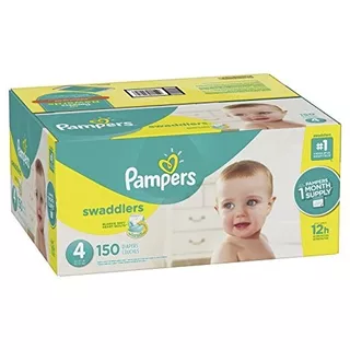 Pampers Swaddlers Pañales Tamaño 4 150 Recuento