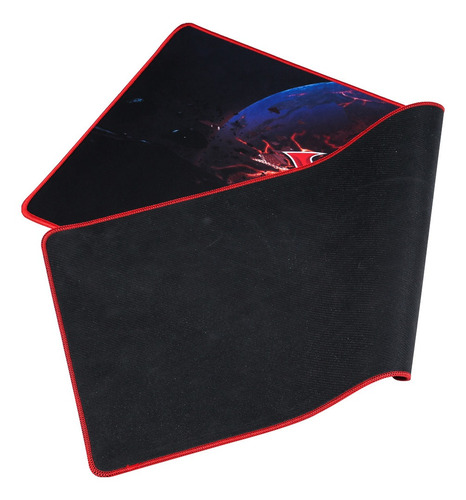 Imagen 3 de 4 de Mouse Pad gamer Xtrike Me MP-204 de goma y tela 295mm x 770mm x 3mm negro