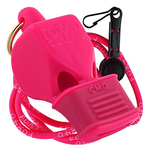 Silbato De Seguridad Fox 40 Classic Cmg Pealess 115 Db Rosa
