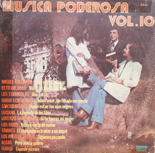 Miguel Gallardo, Los Terricolas - Musica Poderosa Vol. 10 Lp