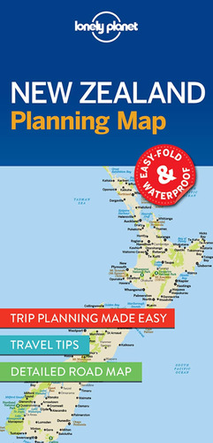 Libro:  Lonely Planet New Zealand Planning Map
