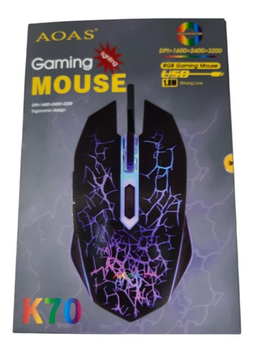 Mouse Gamer 1.8 M - Nuevo 