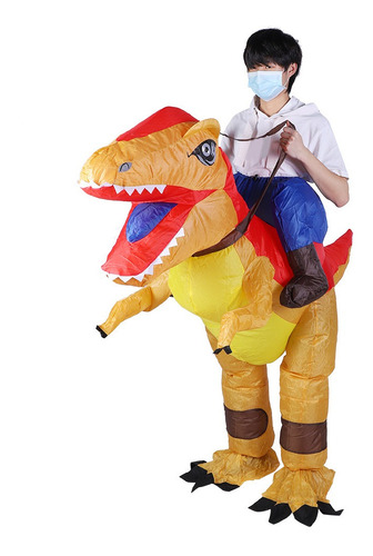 Disfraz Inflable De Halloween Dinosaurio Para Adultos Kid Ai