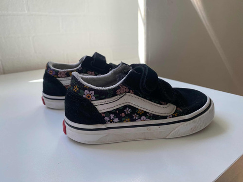 Vans Old Skool Niña Talla 12 Mex / 7 Usa