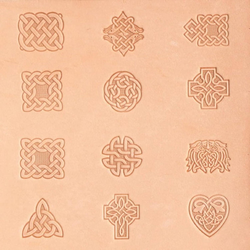 Craftool Celtic Stamp Set Of 12 8161-00