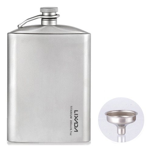 Kettle Flask, Botella De Titanio Con Alcohol Para Pícnic, Vi