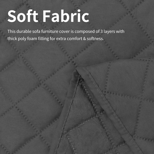 Funda De Sofá Seccional Issuntex Reversible En Forma De L Pa