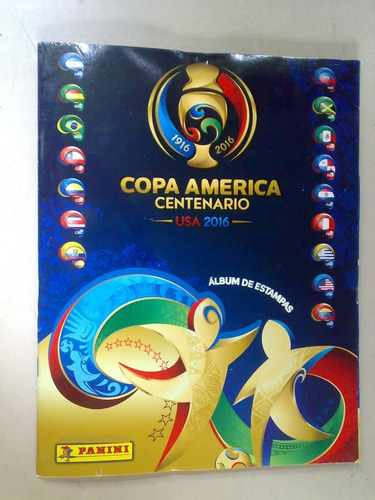 Albun De Estampas Copa América Centenario  Panini