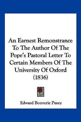 Libro An Earnest Remonstrance To The Author Of The Pope's...