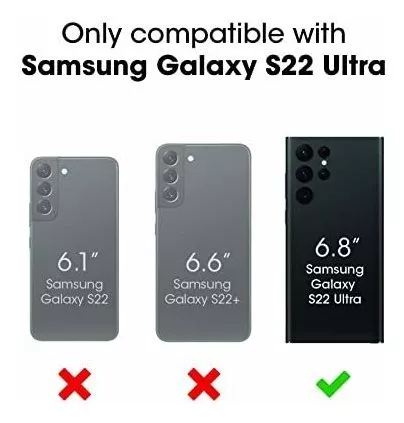 Funda de Silicona SAMSUNG Galaxy S22 Ultra Negro