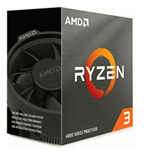 Amd Procesador Ryzen 3 4100-4 Núcleos Socket-am4-3.80ghz