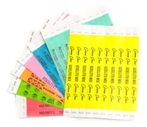 Comprar 1000 Brazaletes Tyvek Impresos Y Con Envío Pulseras Irrompib